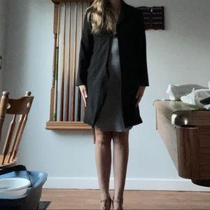 Long Black Dress Coat